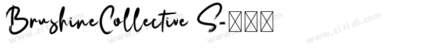BrushineCollective S字体转换